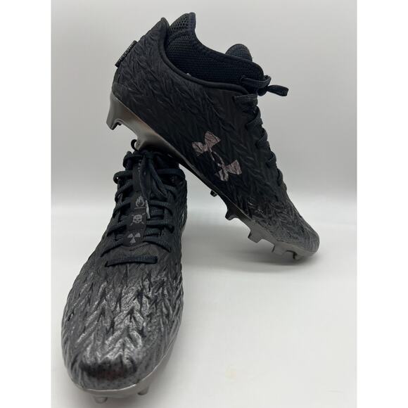 Under Armour Spotlight 4 MC Football Cleats Black 3027977-001 Men Size 10.5. main image 7